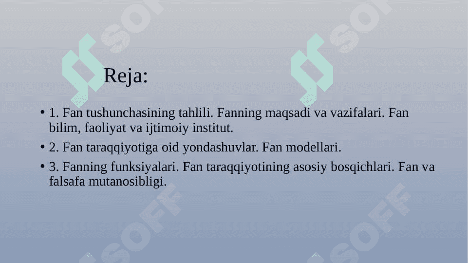 FAN – IJTIMOIY-MADANIY HODISA 2