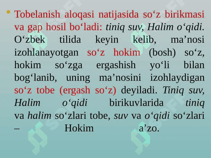 Voqelangan muayyan SBlari va gaplar nutqiy sintaktik birliklar sifatida 4