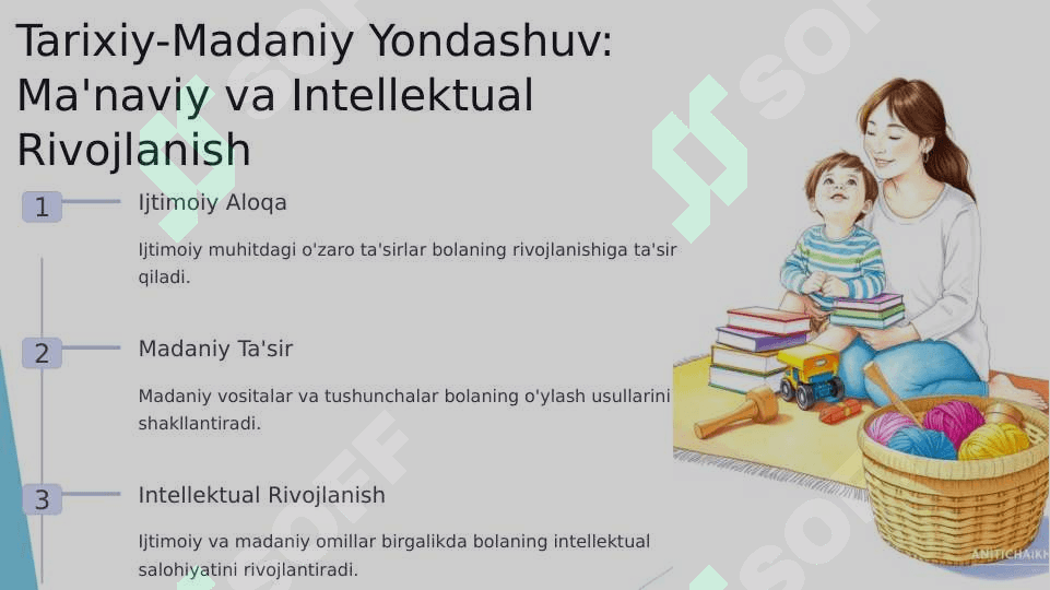 Rus psixologlari tomonidan bolalar psixologiyasi muammolarini o’rganish 6