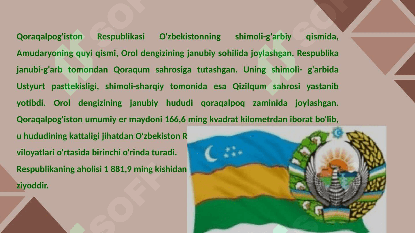Mustaqillik davrida Qoraqalpog'iston 2