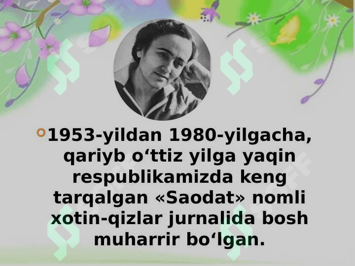 Zulfiya (1915-1996) 4