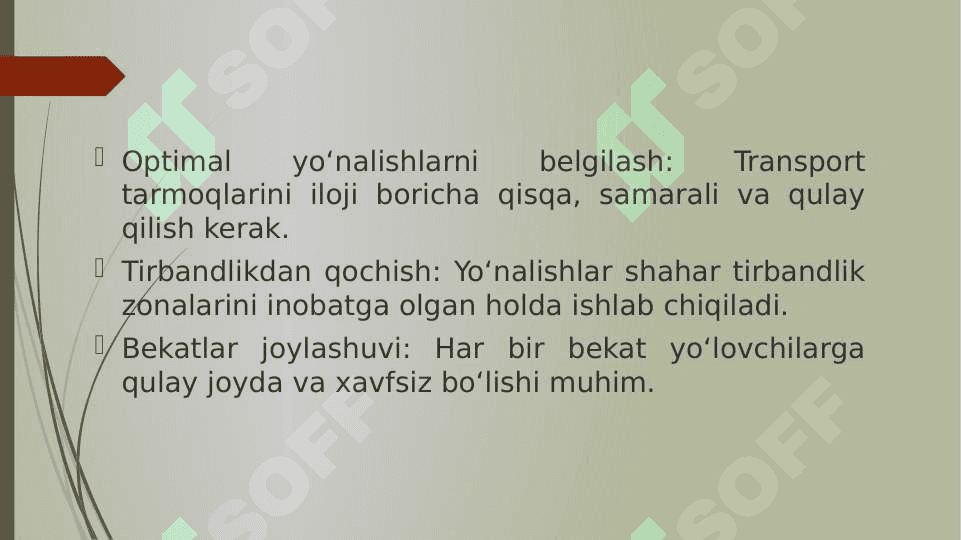 Shaharlalaro yo’nalishlarda avtobuslar ishini tashni tashkil etish 3