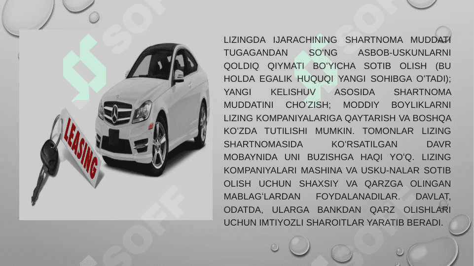 TIJORAT BANKLARINING LIZING OPERATSIYALARI 4