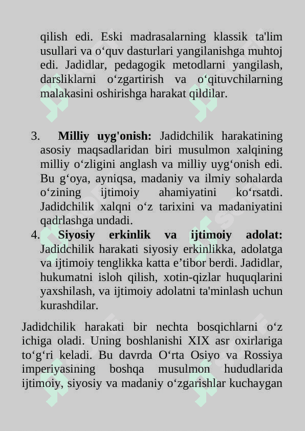 Jadidchilikning hosil bo'lishi 4