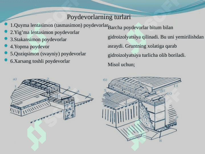 Bino konstruktsiyalari 8