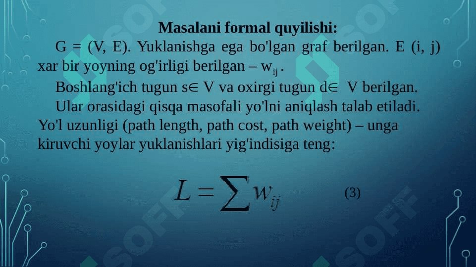 Graflarda eng qisqa yo‘lni aniqlash algoritmlari.  Lug‘atlar va ularni amalga oshirish. 5