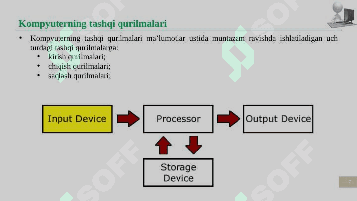 Assembler tilida dasturlash asoslari. Assembler dasturlash tili va uning imkoniyatlari, assembler tili operatorlari va ularni kodlash. 7