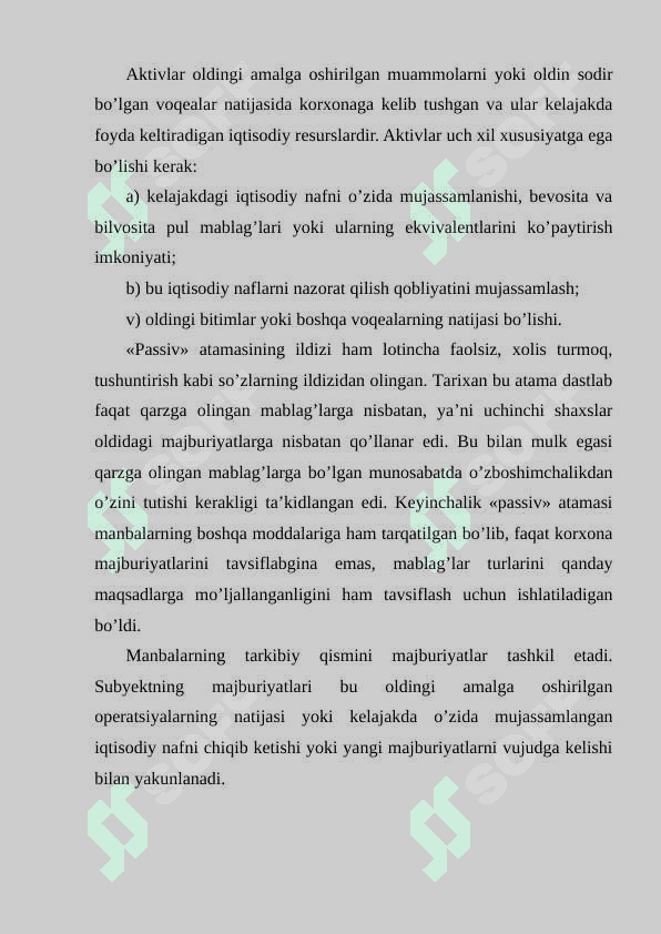 Buxgalteriya balansi uni xisobini tashkil etish. 6