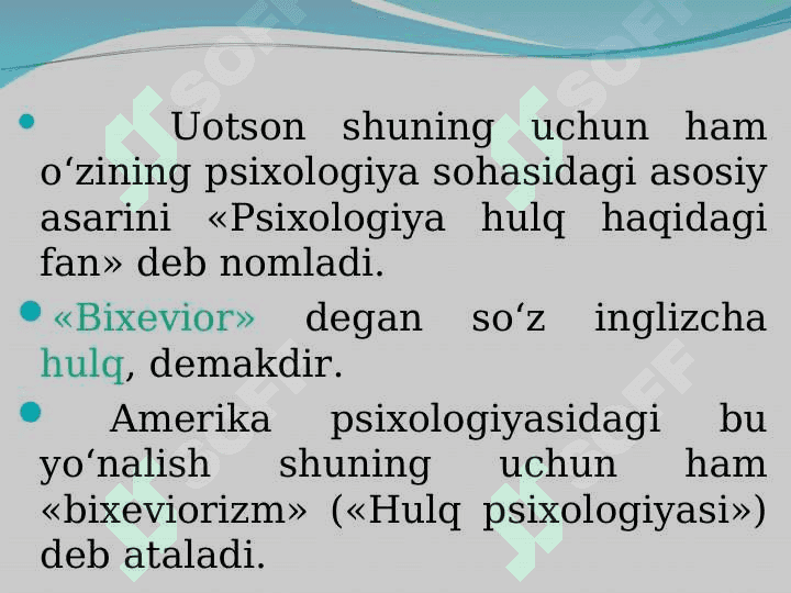 Ijtimoiy psixologiyaning asosiy zamonaviy yo’nalishlari 4