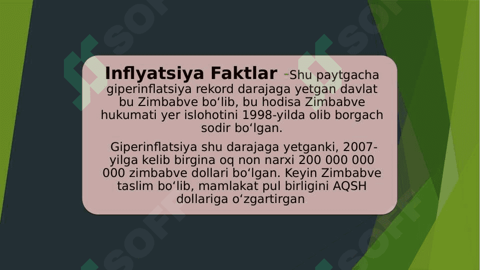 INFLYATSIYA VA UNGA QARSHI KURASHISH YO’LLARI 8