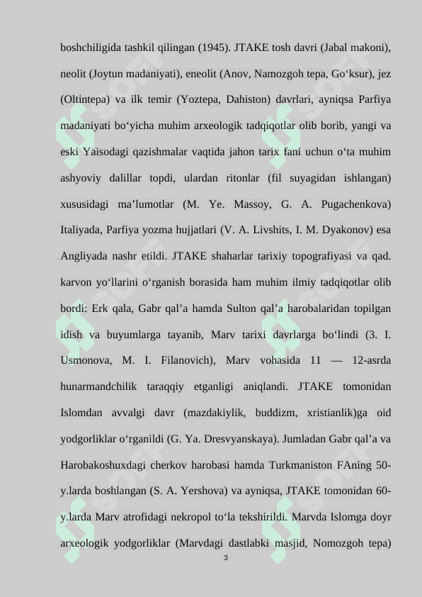 Yutake janubiy Turkmaniston ekspeditsiyasi 3