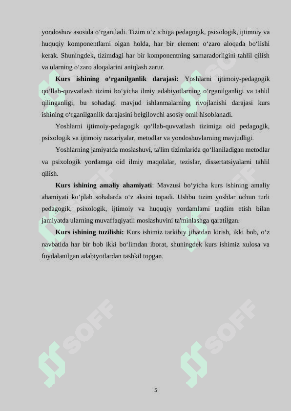 Yoshlarni ijtimoiy-pedagogik qo‘llab-quvvatlash tizimi 5