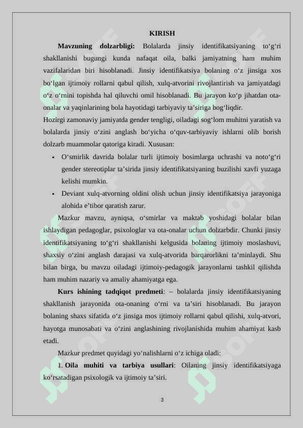Bolaning jinsiy identifikatsiyasida ota-onaning roli 3
