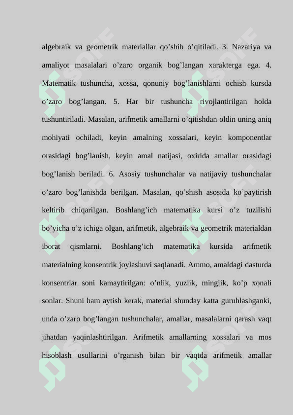 Boshlang’ich sinflarda matematika darsliklarining sinflar kesimida tahlili 4