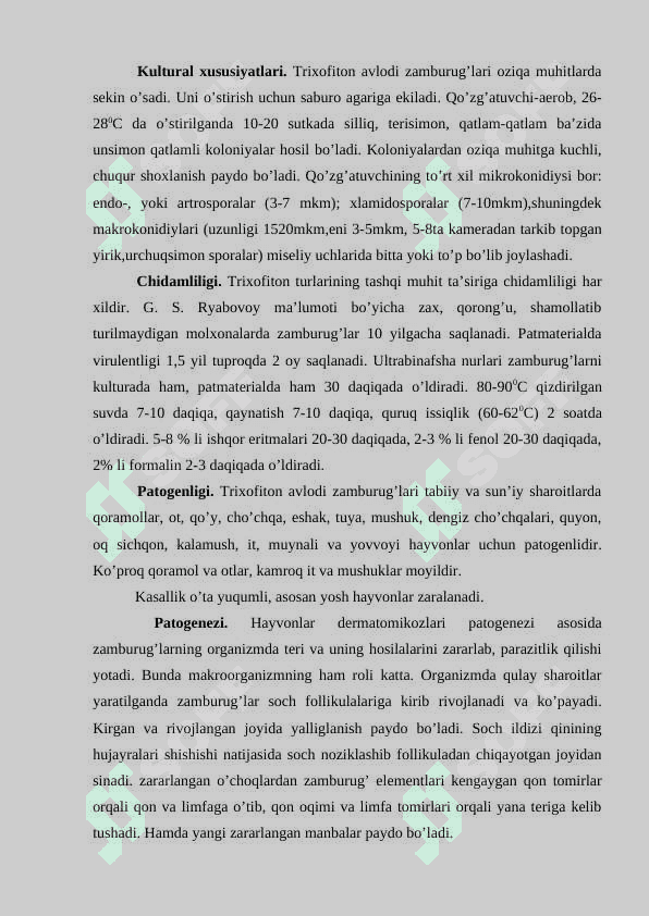 Patogen zamburug’lar 3