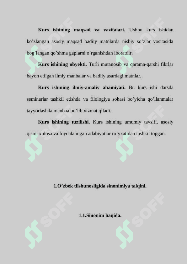 O’zbek tilshunosligida sinonimiya talqini 4