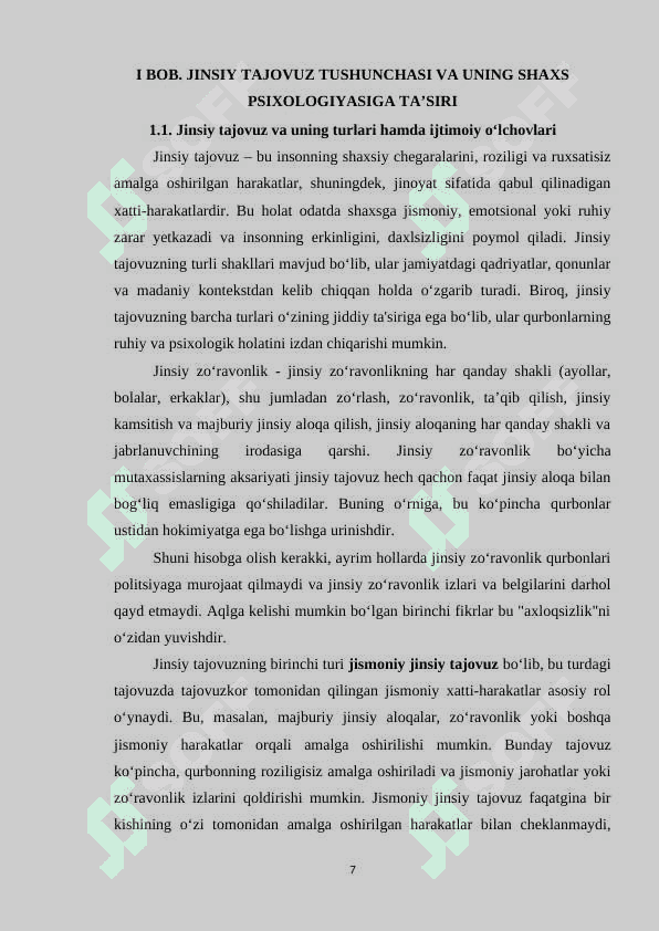 Jinsiy tajovuzga uchragan shaxs psixologik reabilitasiyasi 7
