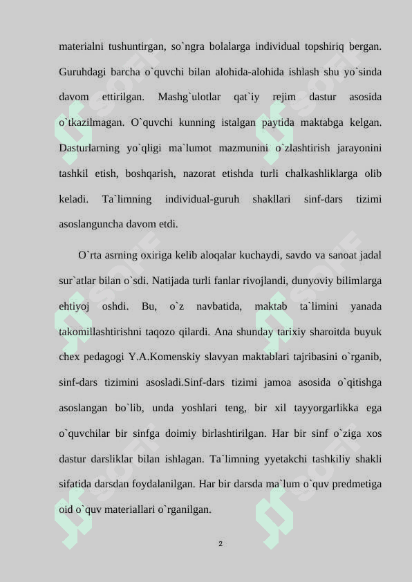 Hozirgi vaqtda ta’lim mazmunini belgilashga doir asosiy g’oyalar 2