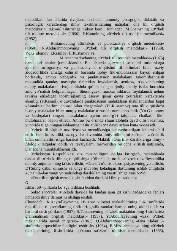 ONA TILI O‘QITISH METODIKASI 8