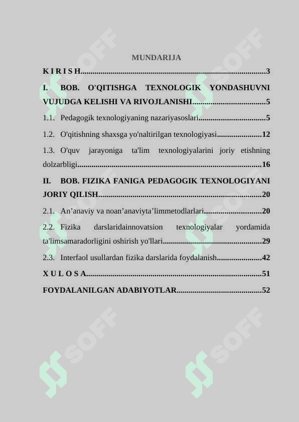Ta'limning shaxsga yo'naltirilgan texnologiyalari turlari va mazkur texnologiyalarni qo'llab dars ishlanmalari tayyorlash. 2