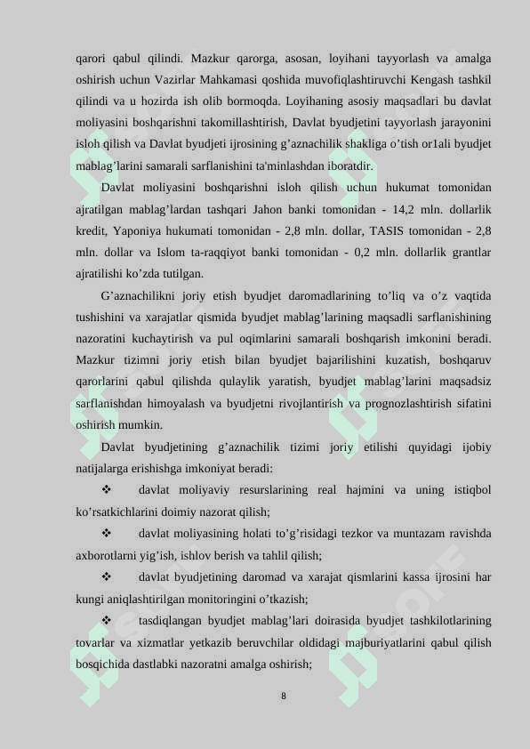 MAHALLIY BYUDJETLARNI SAMARALI BOSHQARISH 7