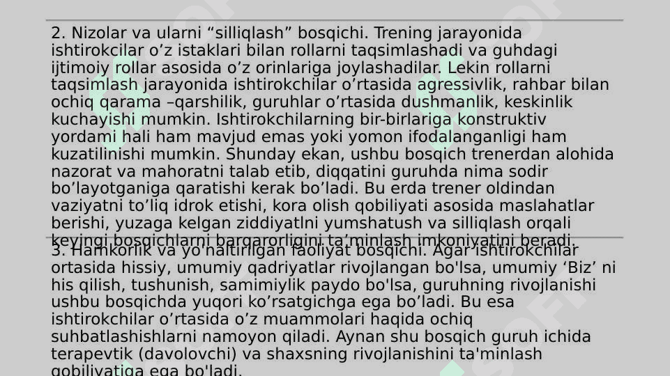 Psixologik trening asoslari 6