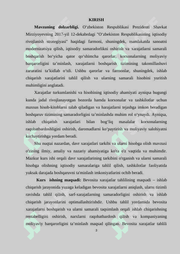 BEVOSITA XARAJATLAR TAHLILI 2