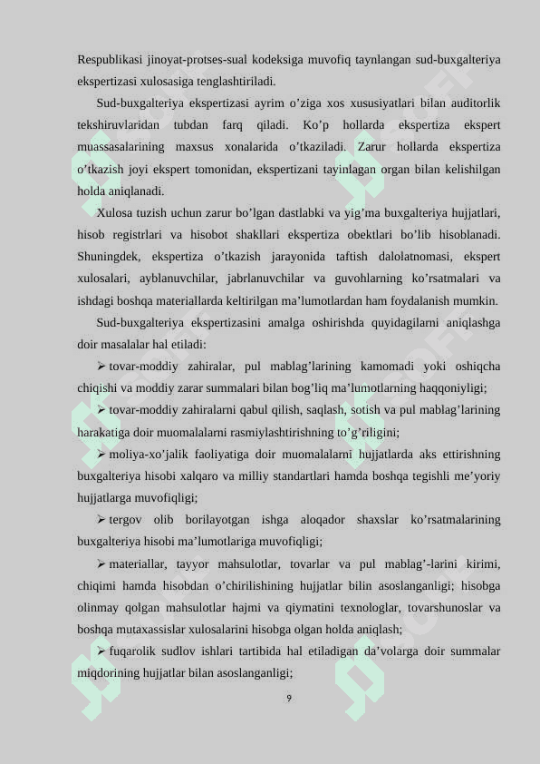 AUDITORLIK TASHKILOTLARINING ICHKI STANDARTLARI 8
