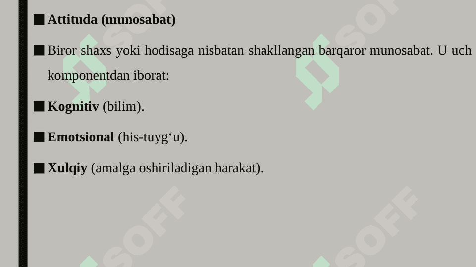 Sotsial psixologiyada asosiy tushunchalar 4