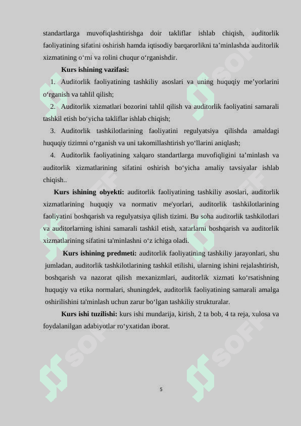 AUDITORLIK FAOLIYATINING TASHKILIY ASOSLARI 4