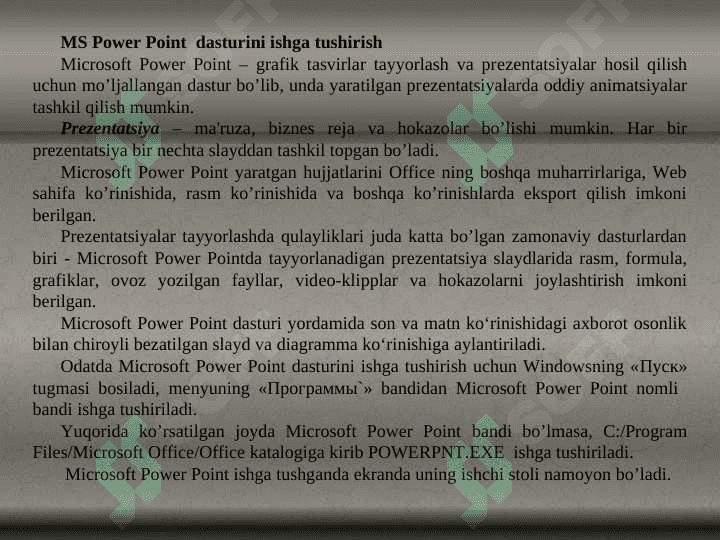MS power point grafik muharriri 2
