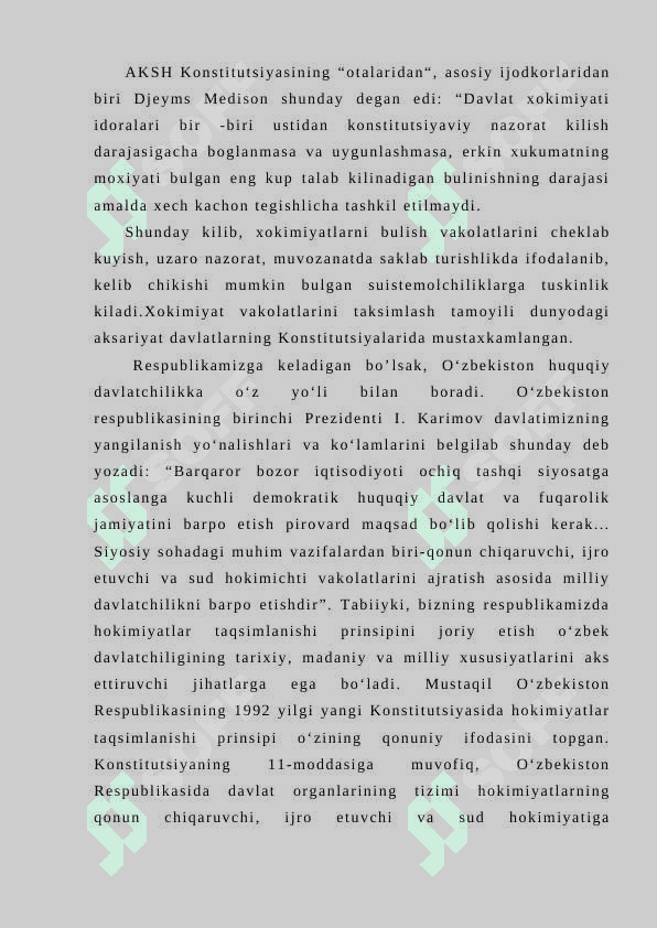 Davlat mexanizmi tushunchasi va xususiyatlari 8