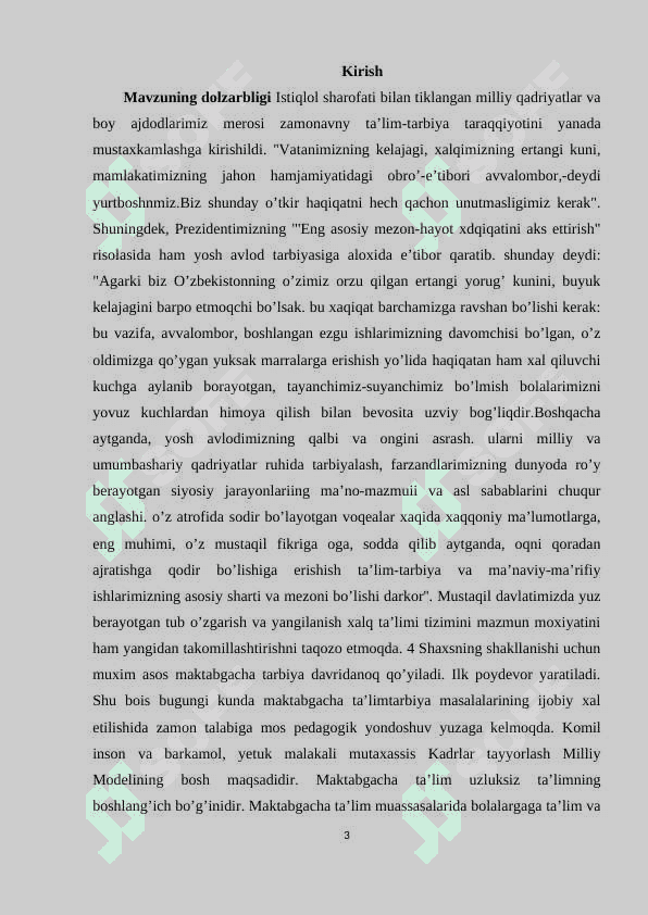 TARBIYACHI VA UNING JAMIYATDA TUTGAN O’RNI 3