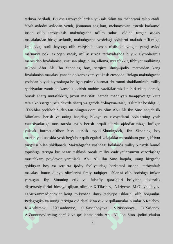 TARBIYACHI VA UNING JAMIYATDA TUTGAN O’RNI 4