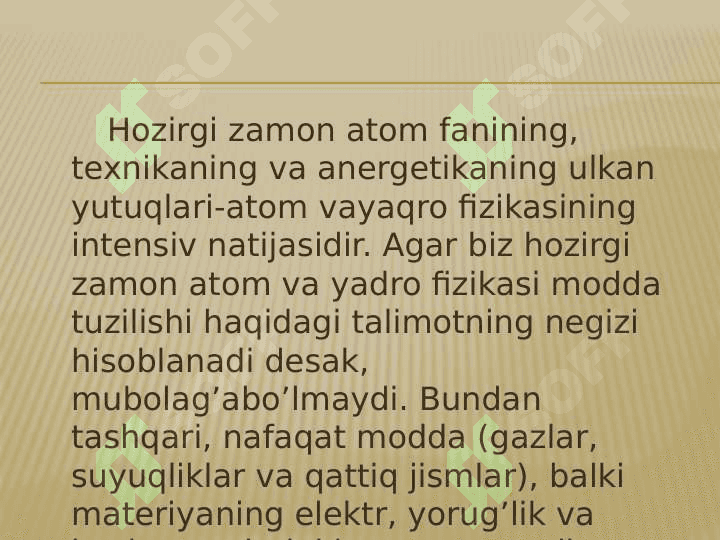 Atomning modellari. Rezerford tajribasi 8