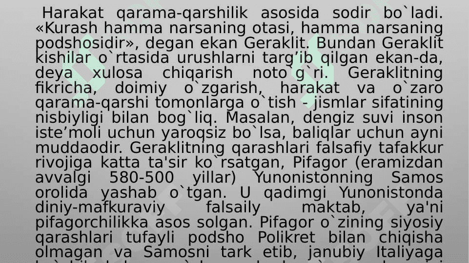 Qadimgi Yunoniston falsafasi 8