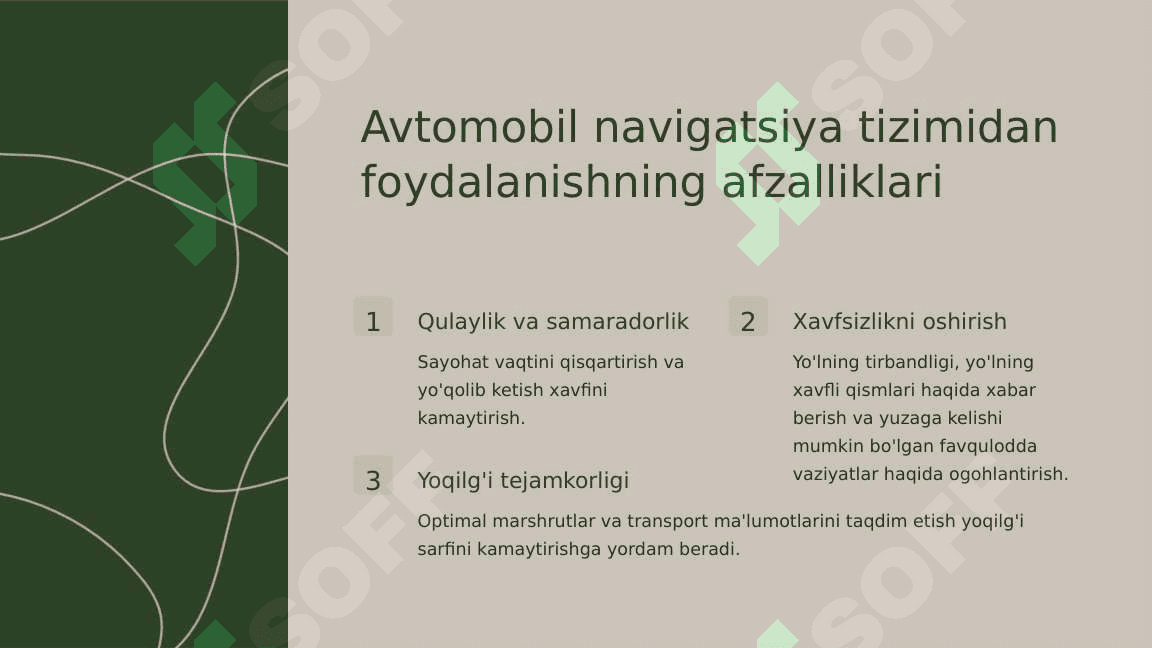 Avtomobilning navigatsiya tizimi 3