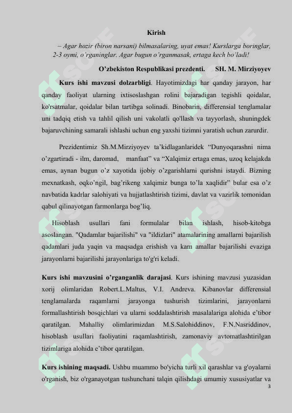 Determinantni va teskari matritsani Gaussning usuli bilan hisoblash 3