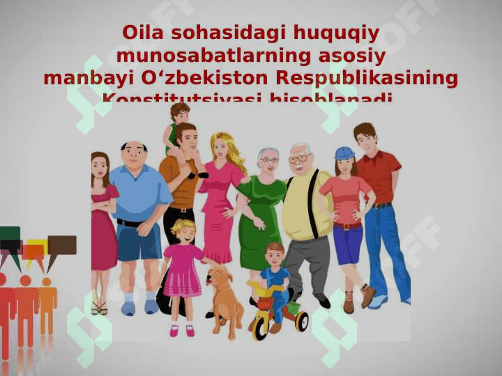 Oila va uning asosiy funksiyalarini shakllantirish 2
