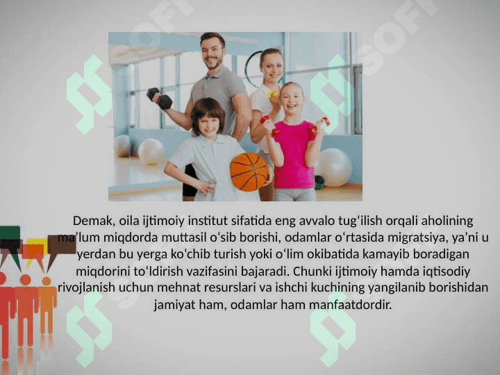 Oila va uning asosiy funksiyalarini shakllantirish 4