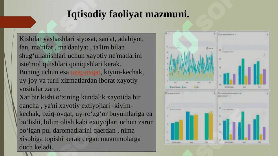 IQTISODIY FAOLIYAT TUSHUNCHASI VA KATEGORIYALARI 2