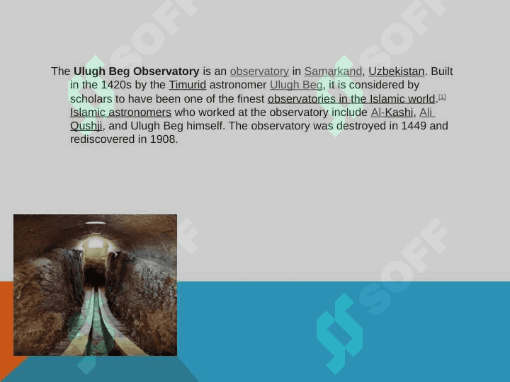 Muhammad Tarag’ay -real name of Ulugbek 3