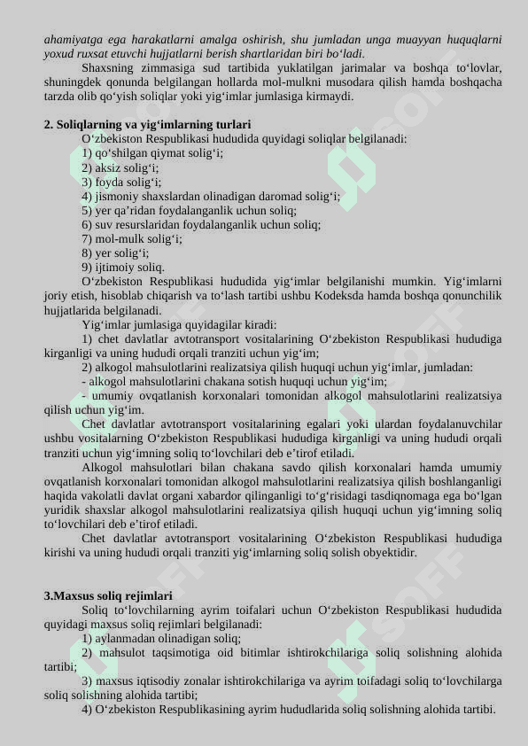 O‘zbekiston Respublikasi soliq tizimi 3
