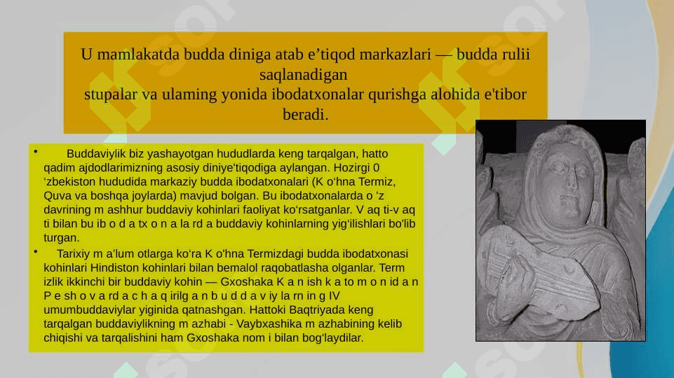 Kushon podsholigi madaniyati va san’ati 7