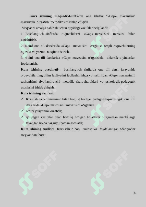 Ona tili darslarida gap va uning turlari  mavzusini o‘rganish 6
