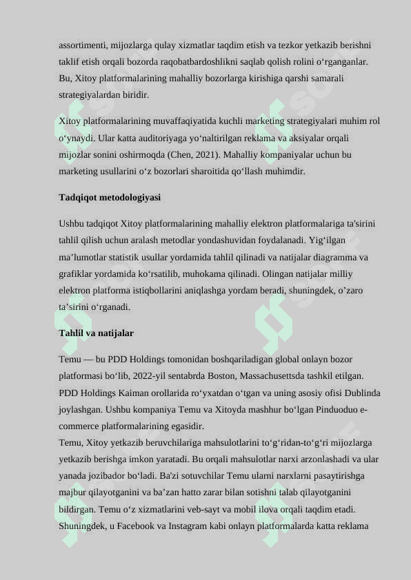 Xitoy platformalarining mahalliy elektron platformalariga ta'siri 4