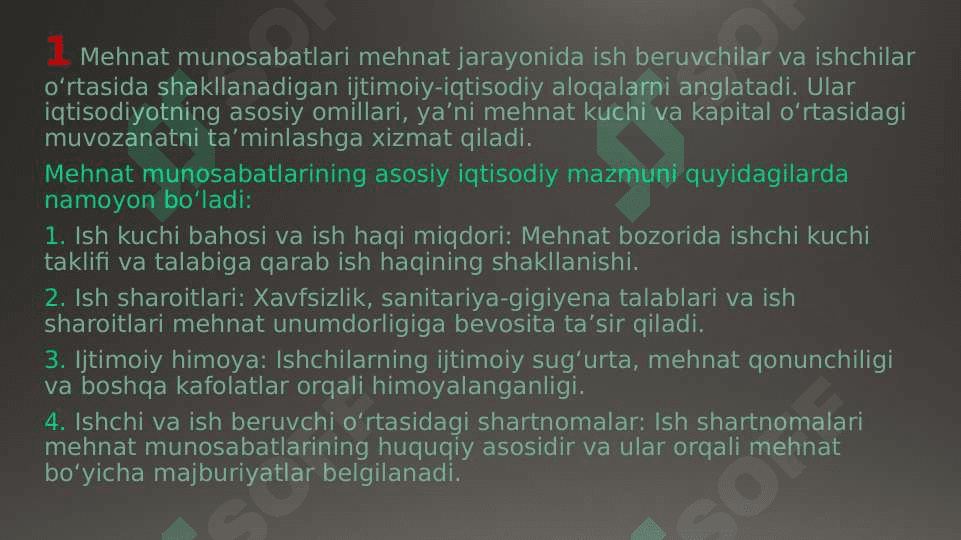Ish haqi va mehnat munosabatlari 3