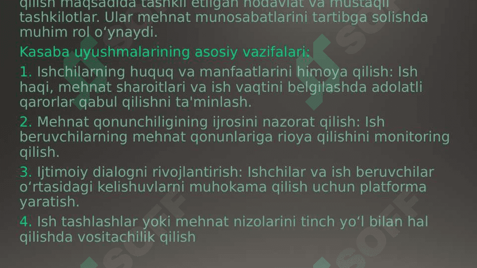 Ish haqi va mehnat munosabatlari 4