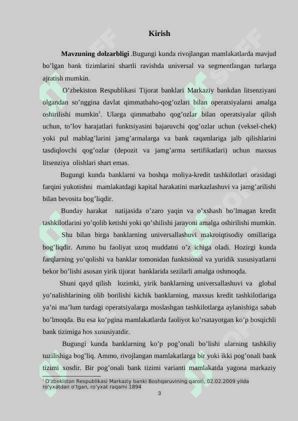 O‘zbekiston Respublikasi pul-kredit siyosati 3