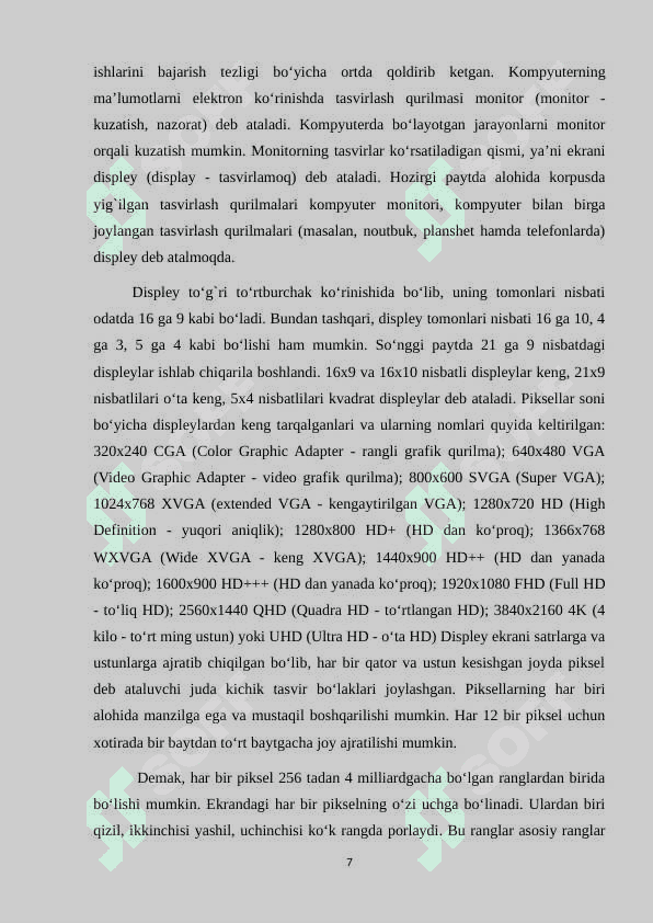 Grafik fayllarni import va eksport qilishda AdobePhotoshop dasturining ijobiy jihatlari 7
